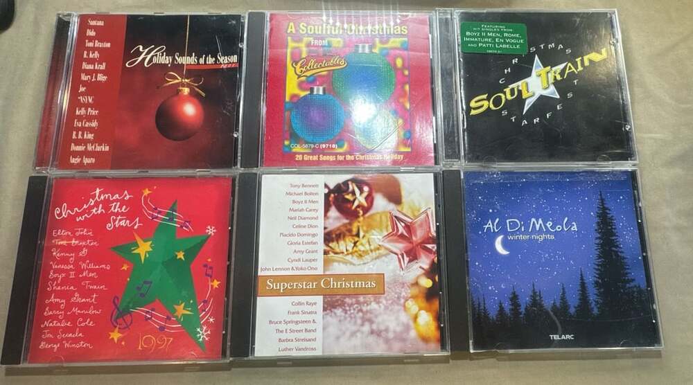 Various Artists Holiday CD Lot Of 6 Christmas Albums